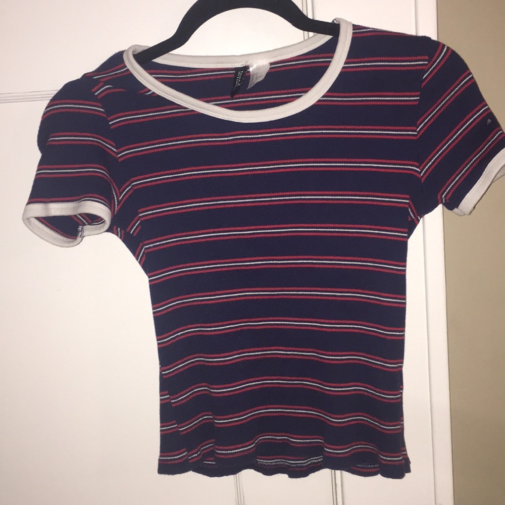 striped t-shirt